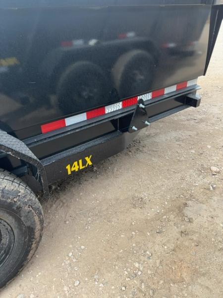 New 2027 Big Tex Trailers 7X14 DUMP TRAILER 14K WITH 2FT SIDES