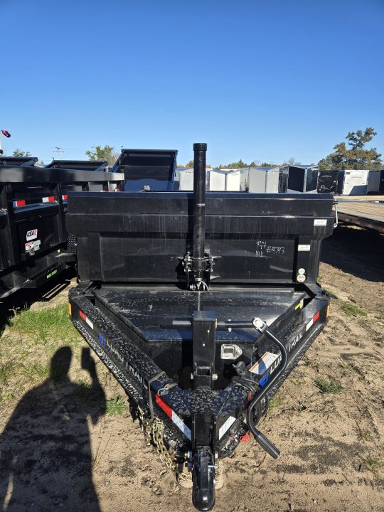 New 2027 Load Trail 83x14 dump low pro 2ft sides telescopic Dump Trailer