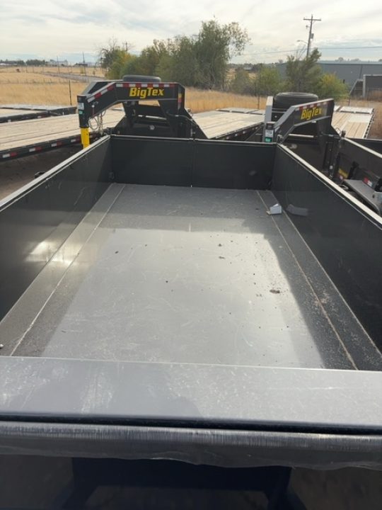 New 2027 Big Tex Trailers 7X14 DUMP TRAILER 14K WITH 2FT SIDES
