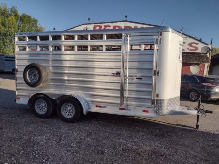 Used 2026 Bar-M Trailers 16' Stock Trailer