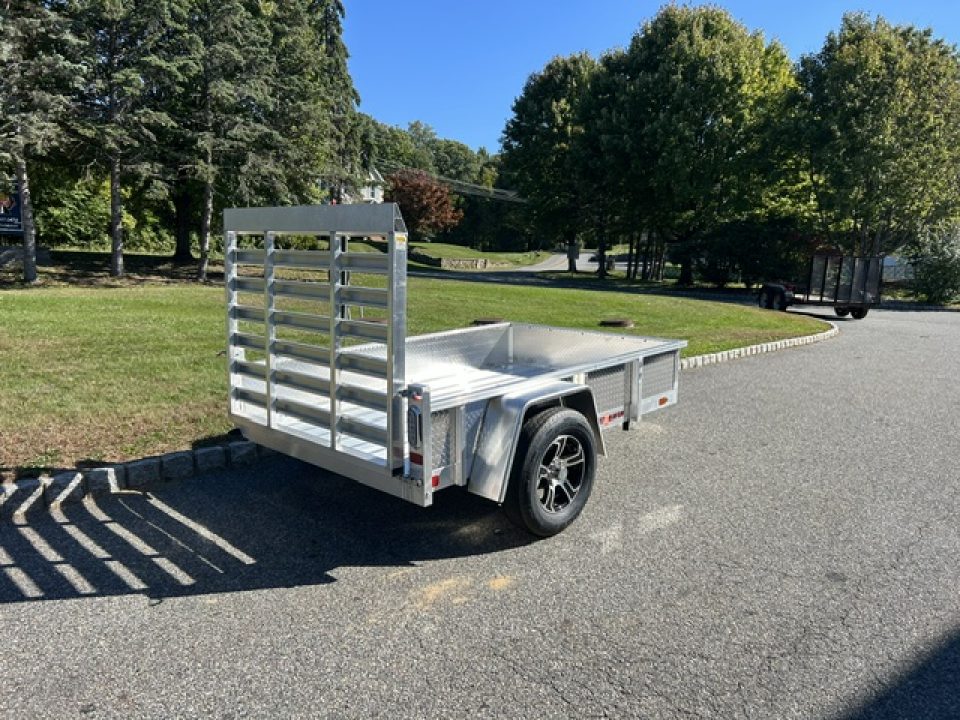 Used 2022 Sport Haven 5X8 All Aluminum Frame and Deck Utility Trailer