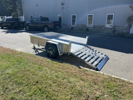Used 2022 Sport Haven 5X8 All Aluminum Frame and Deck Utility Trailer