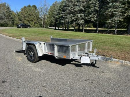 Used 2022 Sport Haven 5X8 All Aluminum Frame and Deck Utility Trailer