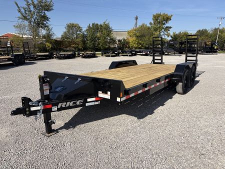 New 2027 Rice Trailers FMEHR8220 (82  X 18' + 2') 14K Magnum Equipment Trailers