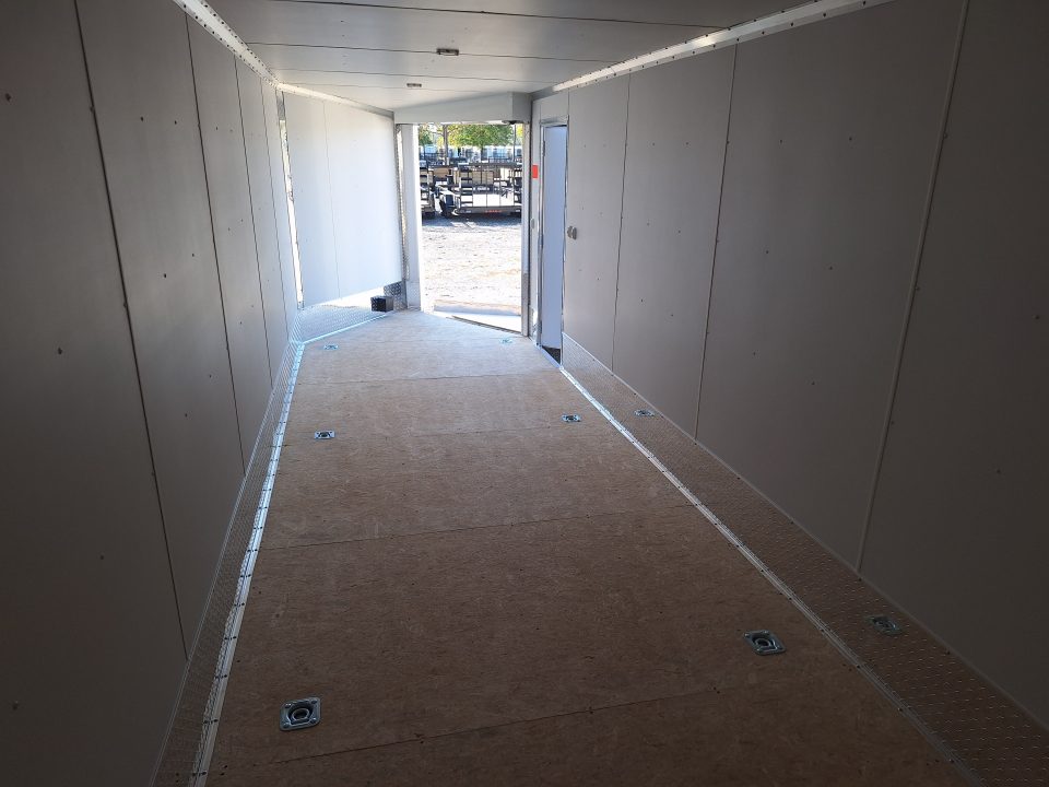 New 7x29 Stealth Trailers 4 place Snowmobile Trailer Aluminum PREMIUM