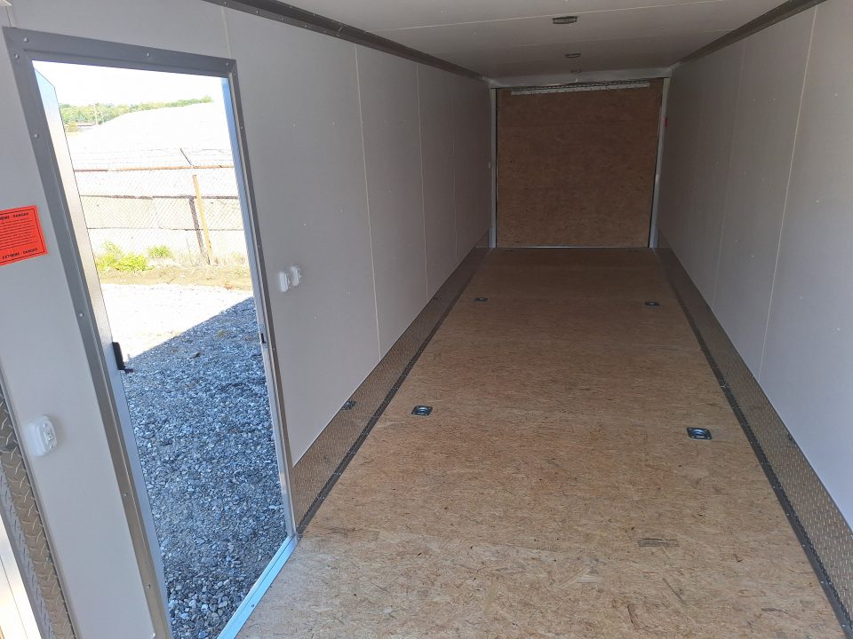 New 7x29 Stealth Trailers 4 place Snowmobile Trailer Aluminum PREMIUM