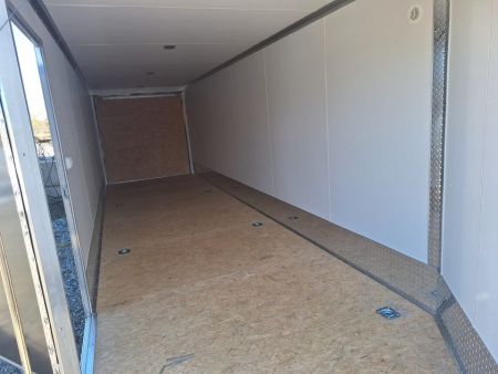 New 7x29 Stealth Trailers 4 place Snowmobile Trailer Aluminum PREMIUM
