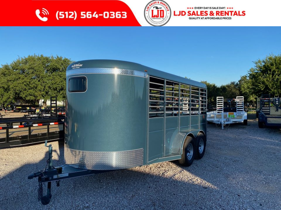 New 2027 Calico - 16' Bumper - Livestock Trailer - 16'X6'8X7'