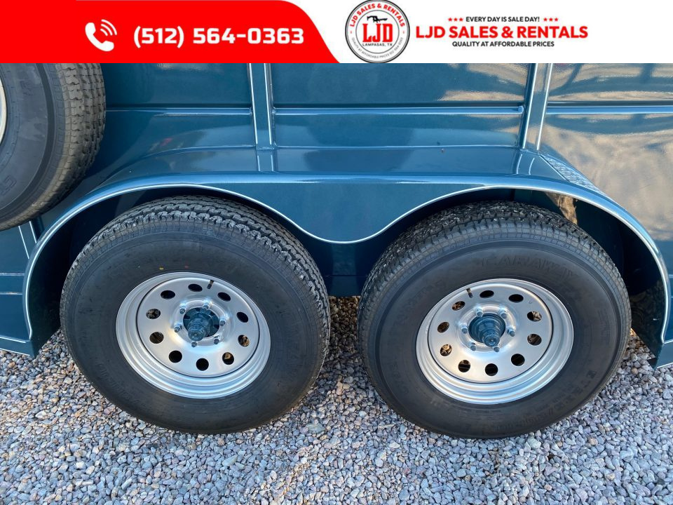 New 2027 Calico - 16' Bumper - Livestock Trailer - 16'X6'8X7'