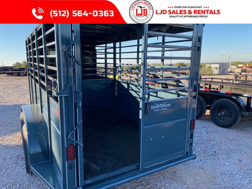 New 2027 Calico - 16' Bumper - Livestock Trailer - 16'X6'8X7'