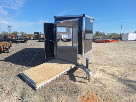 New 7X23 Stealth Trailers 3 place Snowmobile Trailer Aluminum PREMIUM