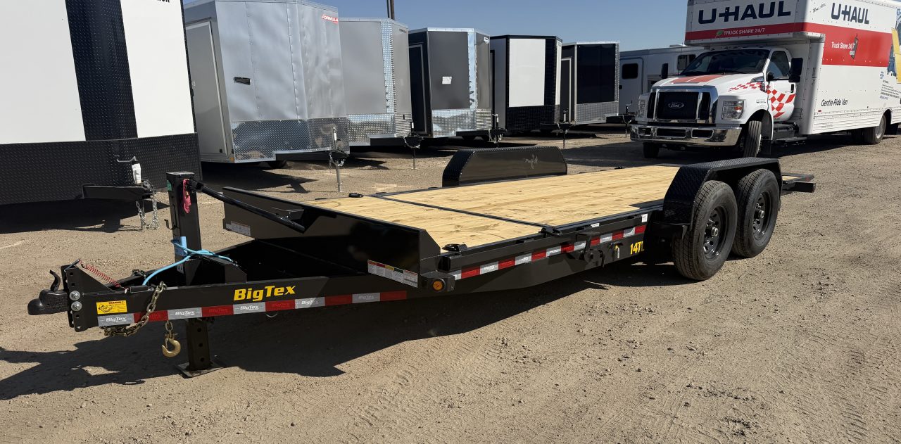 New 2027 Big Tex Trailers 6.5X20 HEAVY DUTY TILT BED EQUIPMENT TRAILER 14K