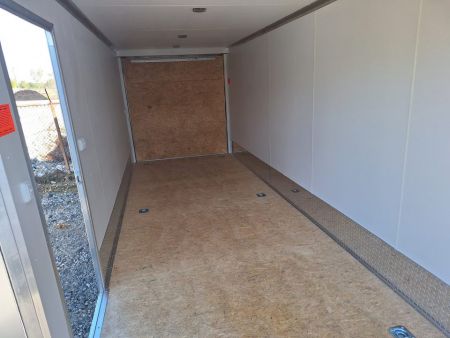 New 7X23 Stealth Trailers 3 place Snowmobile Trailer Aluminum PREMIUM