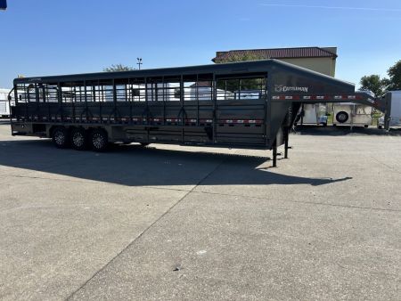 New 2027 Ascend Industries Cattleman 32' Stock Trailer