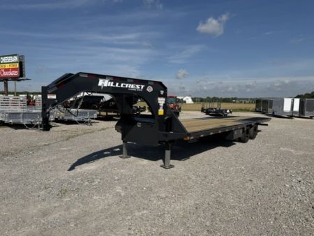 New 2027 Hillcrest 32' Equipment Trailer - Hydraulic Dovetail - 25.9K