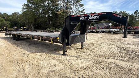 Used 2025 Trail Maxx 14K 35+5 Gooseneck Deckover Trailer