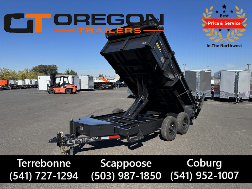 New 2027 Eagle 6X12 Heavy Duty Dump Trailer LOADED 10K GVWR