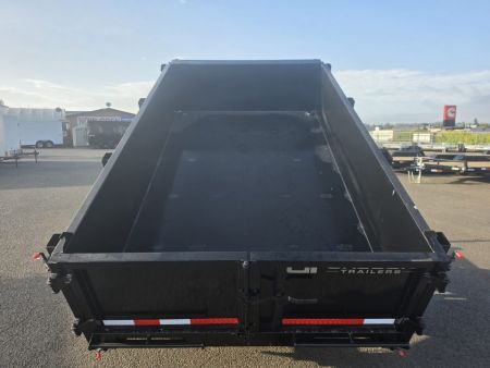 New 2027 Eagle 6X10 Loaded Dump Trailer w/ Ramps, Tarp, 110V Charger 10K GVWR
