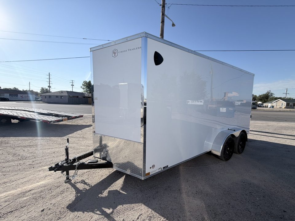 New 2027 Cross Trailers 7-16-1.5V Enclosed 7K GVWR