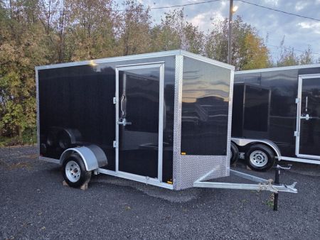 New 2027 ML Trailers Galvanized 6'x12' Cargo / Enclosed Trailer
