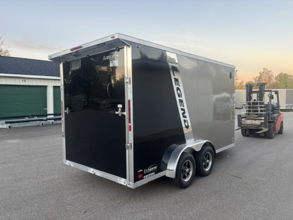 New 2027 Legend Trailers Explorer 7.5x19 Snowmobile/UTV Trailer