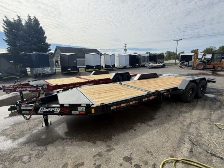 New 2027 Liberty 7X22 SPLIT TILT Equipment Trailer