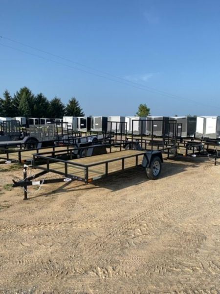 New 2027 AMO 6.4X14 Landscape Trailer
