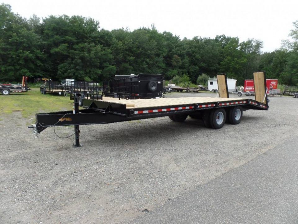 New 2027 Green 12 TON PAYLOAD DECK OVER EQUIPMENT TRAILER, In Stock #489004 Equipment Trailer