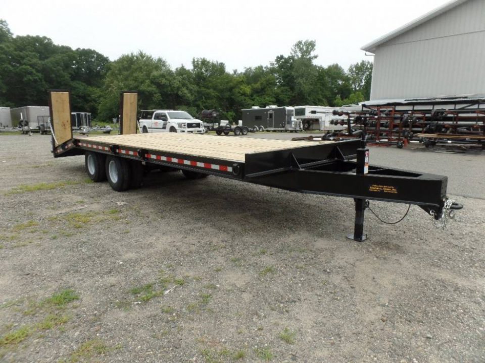New 2027 Green 12 TON PAYLOAD DECK OVER EQUIPMENT TRAILER, In Stock #489004 Equipment Trailer