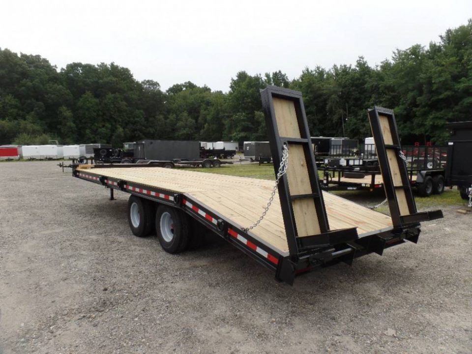 New 2027 Green 12 TON PAYLOAD DECK OVER EQUIPMENT TRAILER, In Stock #489004 Equipment Trailer
