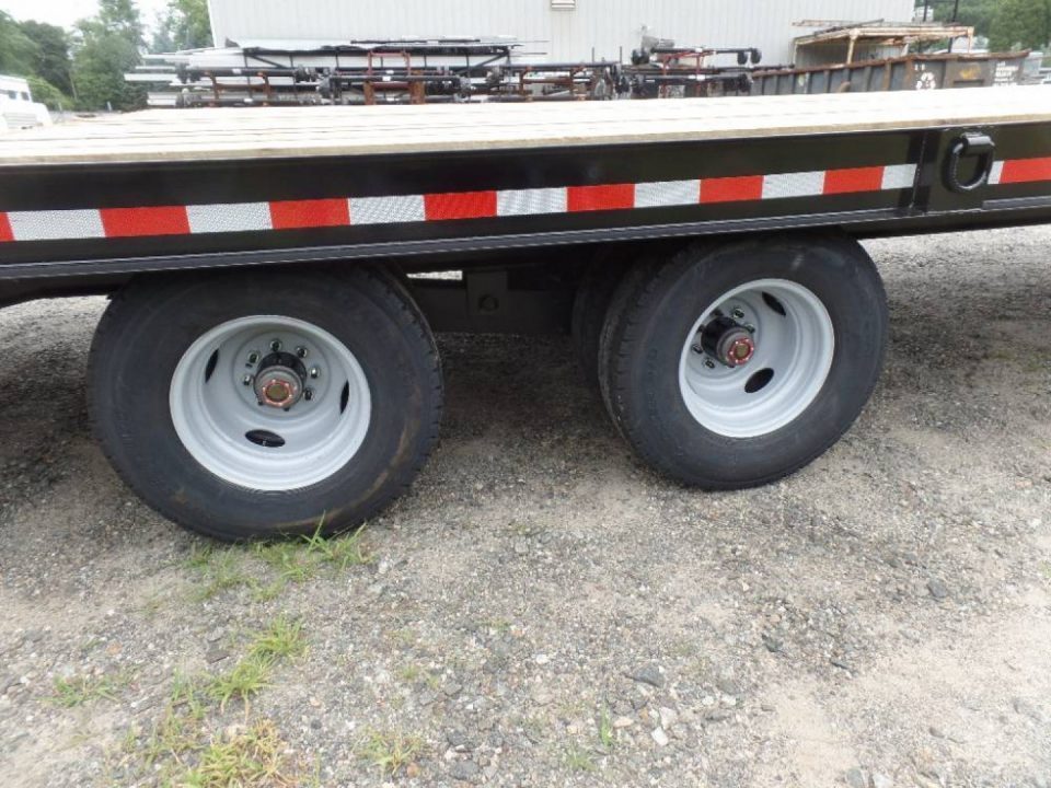New 2027 Green 12 TON PAYLOAD DECK OVER EQUIPMENT TRAILER, In Stock #489004 Equipment Trailer