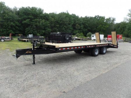 New 2027 Green 12 TON PAYLOAD DECK OVER EQUIPMENT TRAILER, In Stock #489004 Equipment Trailer