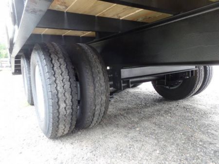 New 2027 Green 12 TON PAYLOAD DECK OVER EQUIPMENT TRAILER, In Stock #489004 Equipment Trailer