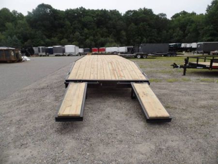 New 2027 Green 12 TON PAYLOAD DECK OVER EQUIPMENT TRAILER, In Stock #489004 Equipment Trailer