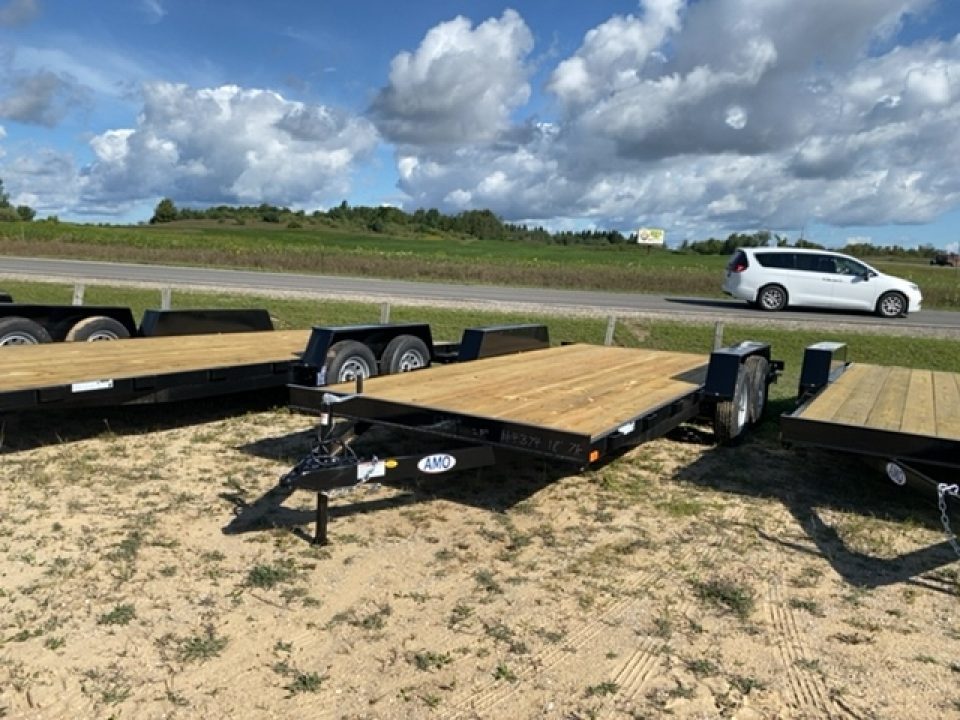 New 2027 AMO 83"X18' 1- BRAKE Car Hauler