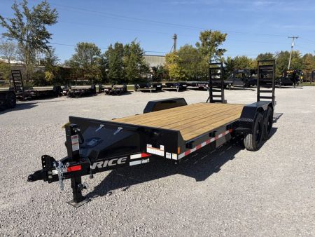 New 2027 Rice Trailers FMEHR8218 (82  x 16' + 2') 14K Magnum Equipment Trailers