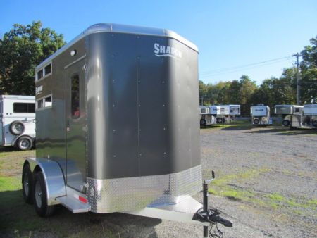 New Shadow 1H BP Slant Load Stock Combo Horse Trailer