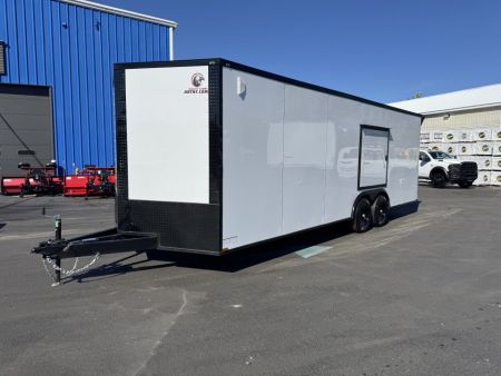 New 2027 Quality Cargo 8.5X24 TA3 Cargo / Enclosed Trailer *WHITE W/ BLACK