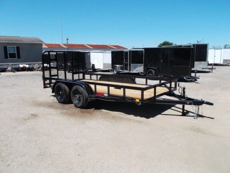 New 2027 Longhorn Trailers 77x16 Utility Trailer / ATV Trailer / 2ft ...