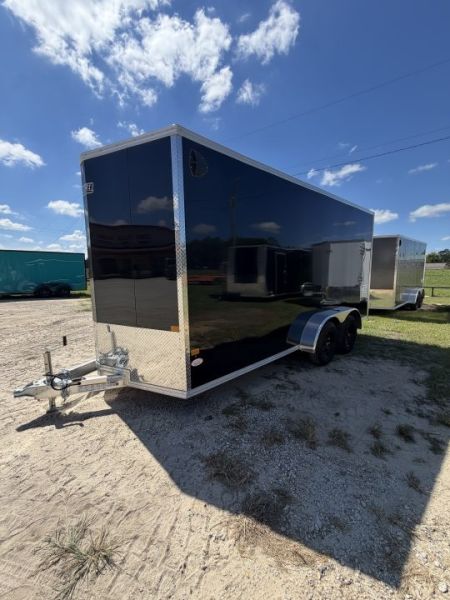 New 2026 Alcom 7X16 Tandem Axle Cargo / Enclosed Trailer