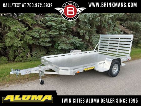 New 2027 Aluma 77x10 Trailer with Full Ramp