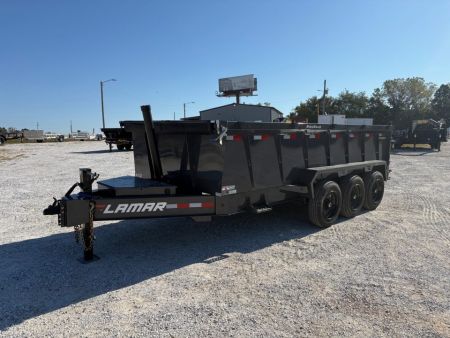 New 2027 Lamar 83X16 TRIPLE TELESCOPIC 21K DUMP W / 36  SIDES & 17.5 WHEELS / 16PLY TIRES