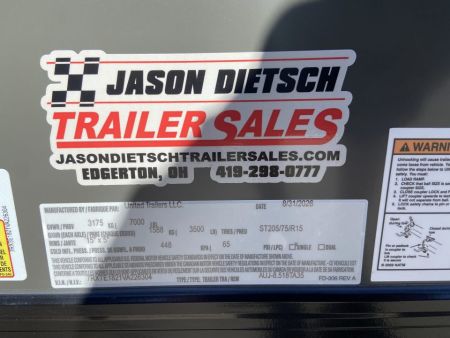 New United AUJ-8.5X18 Cargo Enclosed Trailer