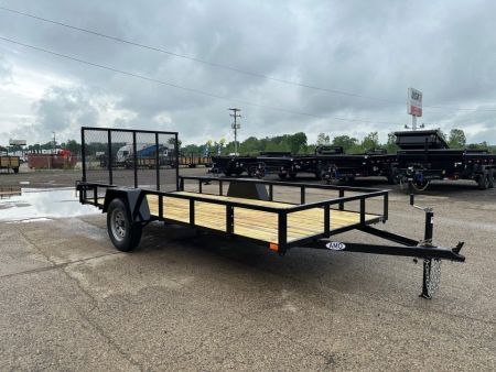 New 2027 AMO 76x14 Low-Side 3k Landscape Trailer