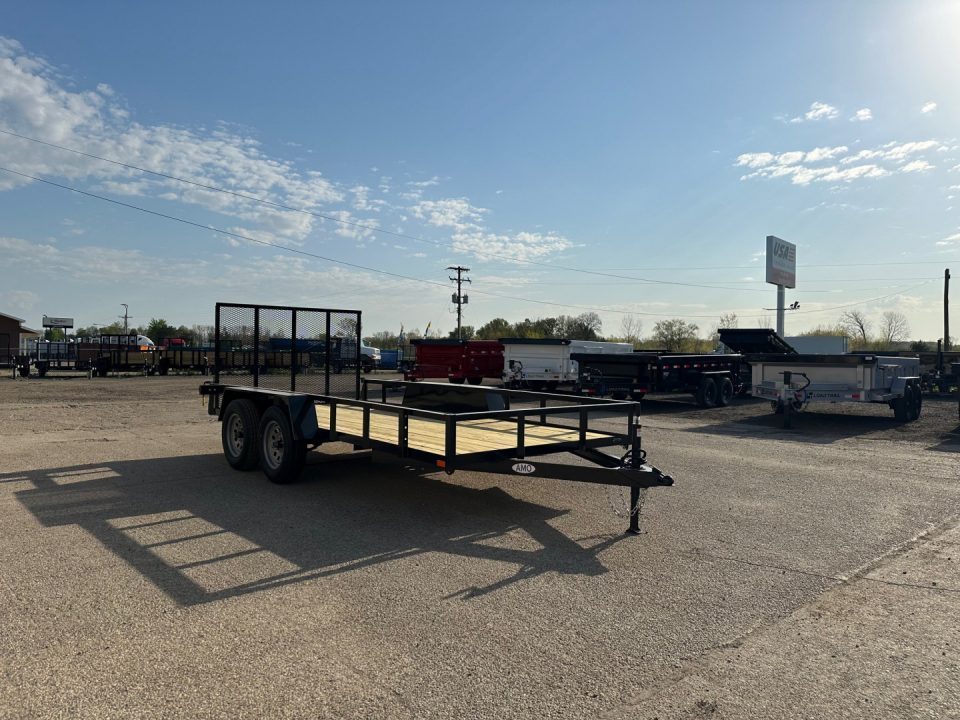 New 2027 AMO 76x14 TA2 Low Side 7K Landscape Trailer