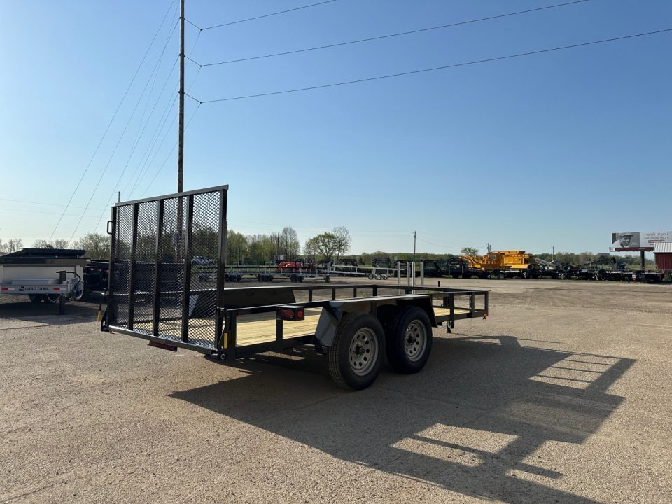 New 2027 AMO 76x14 TA2 Low Side 7K Landscape Trailer