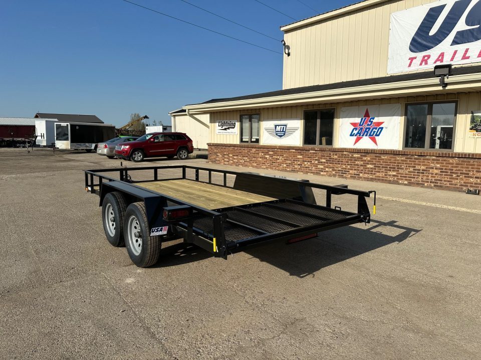 New 2027 AMO 76x14 TA2 Low Side 7K Landscape Trailer