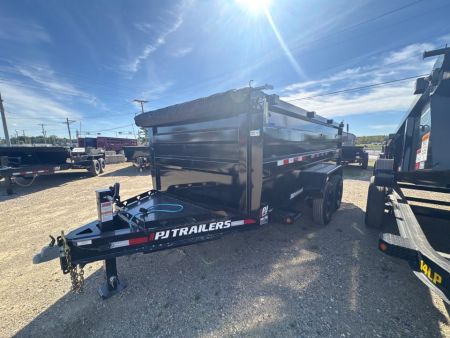 New 2027 PJ 14FT DM 15.4K - GVWR | Low-Pro Highside Dump Trailer