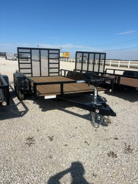 New 2027 Sure-Trac 7x12 7K Tube Top Utility Trailer