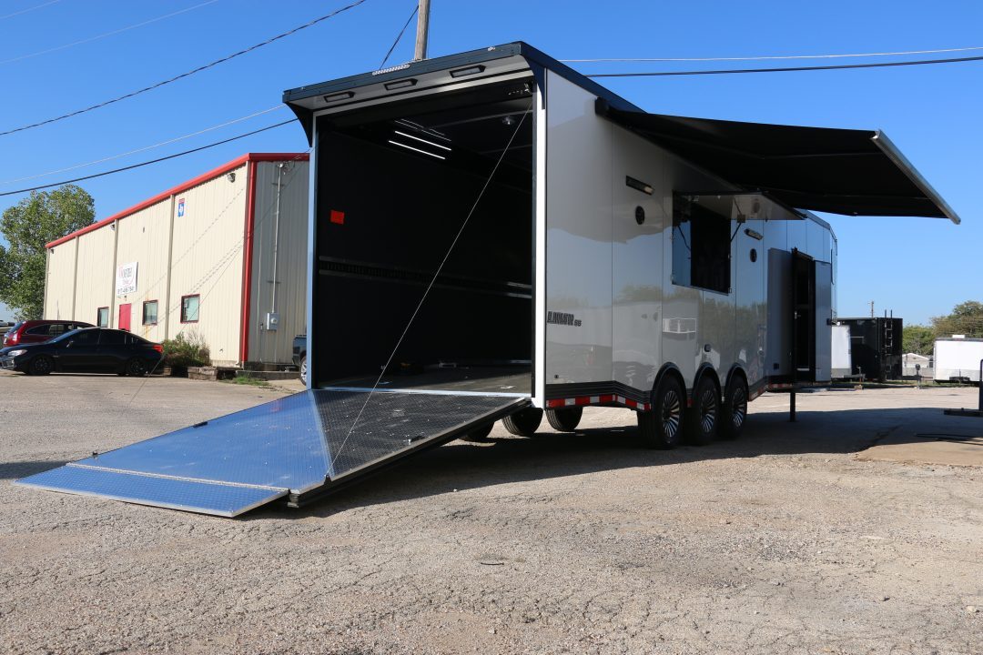 New 2026 Cargo Mate 8.5X40FT Race Trailer W/3-10K Axles